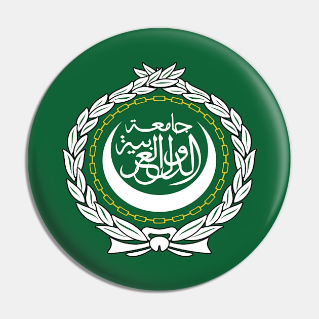 Arab League Pin by Wickedcartoons