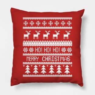 Christmas ugly sweater Pillow