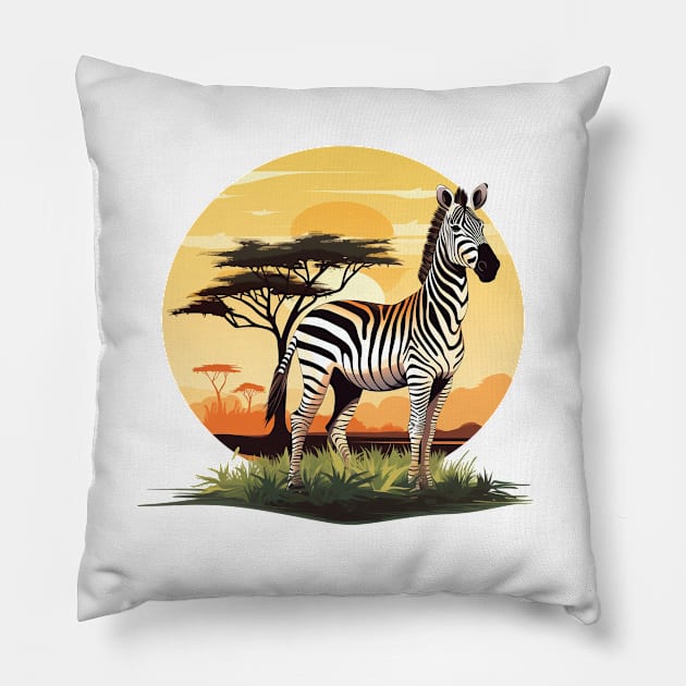 Zebra Lover Pillow by zooleisurelife