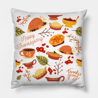 Thanksgiving Celebration Pillow