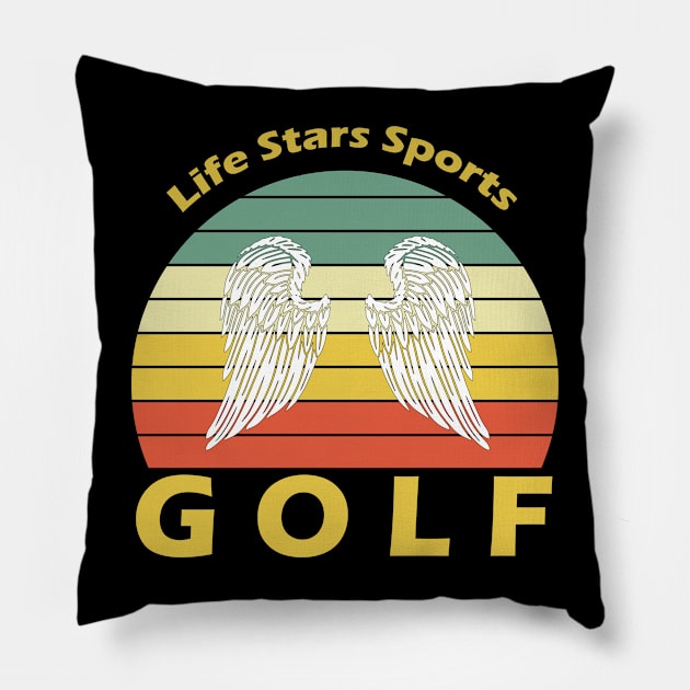 Sport Golf Pillow by Hastag Pos