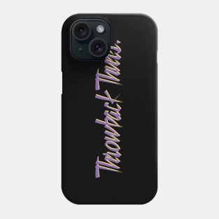 Throwback Thursday Purple 1 Phone Case