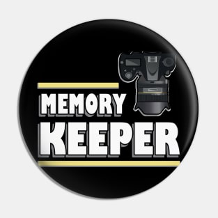 Memory Keeper Reflex Camera Photographer Pin