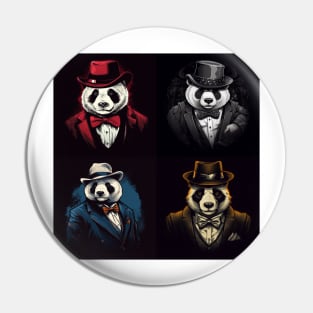 Gangsta Panda Pin