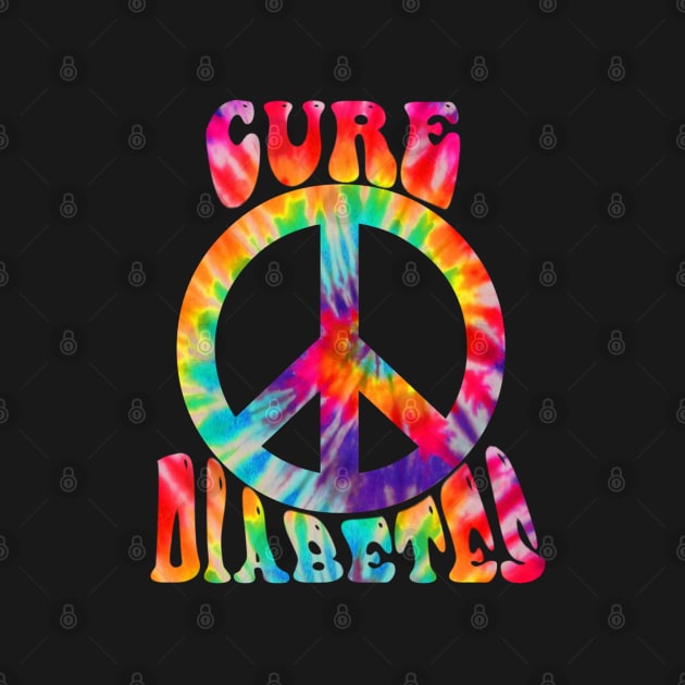 Cure Diabetes TieDye by CatGirl101