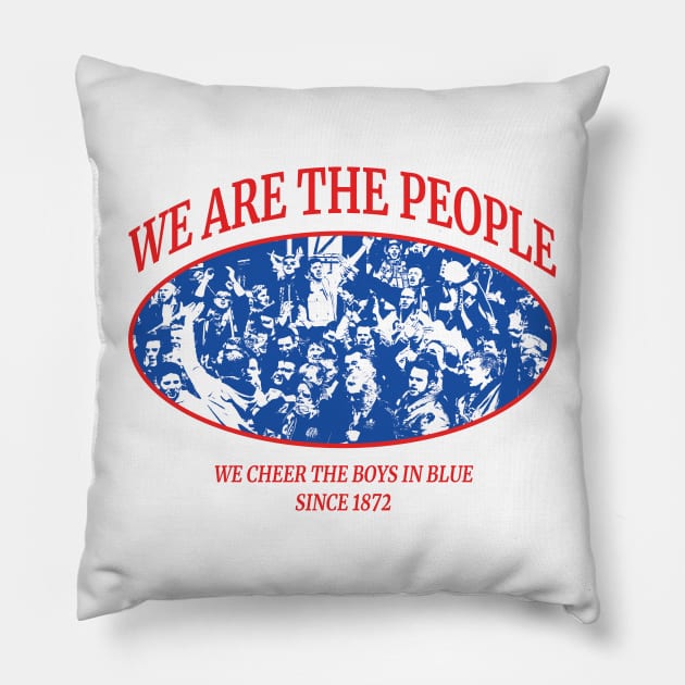 We Are The People Pillow by Footscore