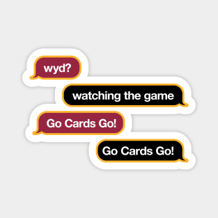 Cardinals WYD Text Magnet