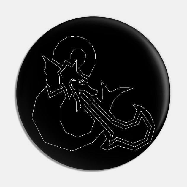 Dragon Vector Pin by CCDesign