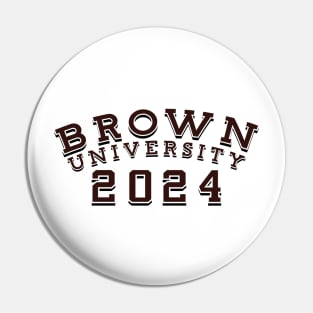 Brown University Class of 2024 Pin