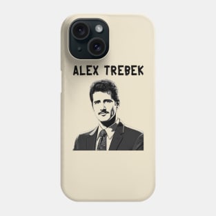 Alex Trebek --- Retro Vintage Aesthetic Phone Case