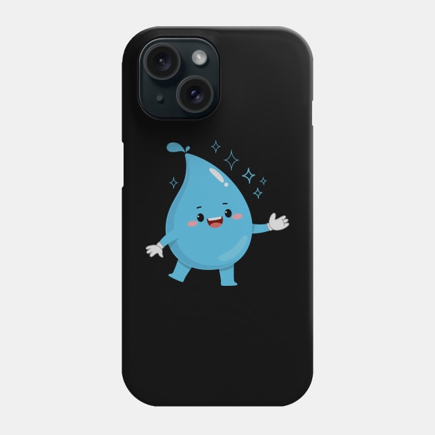 Water Droplets Phone Case by Kings Court
