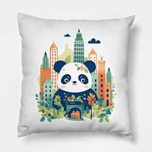 Giant Panda Animal Beauty Nature Wildlife Discovery Pillow