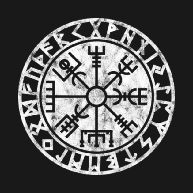 VEGVISIR RUNES Icelandic Magical Stave Protection Furthark Runes ...