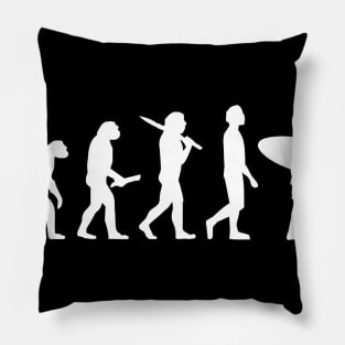 Funny Surfing Evolution Gift For Surfers Pillow