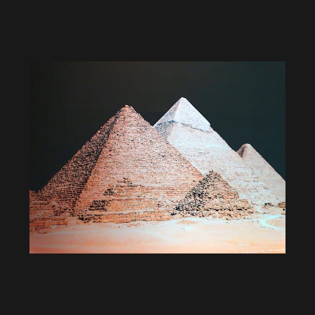 Egyptian Pyramids by ALifeSavored