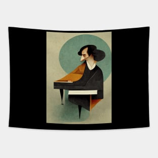 Pianist Tapestry