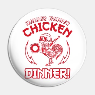 PUBG Sriracha Sauce Chicken Dinner v2 Pin