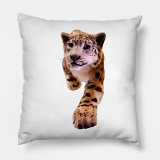 Snow leopard Pillow