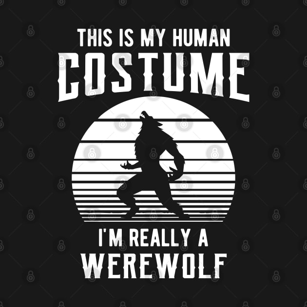 Werewolf - This is my human costume I'm really a werewolf by KC Happy Shop