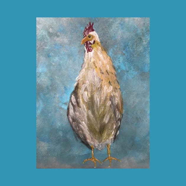 Isa Brown Hen by designInk