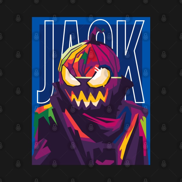 jack o lantern halloween by cool pop art house