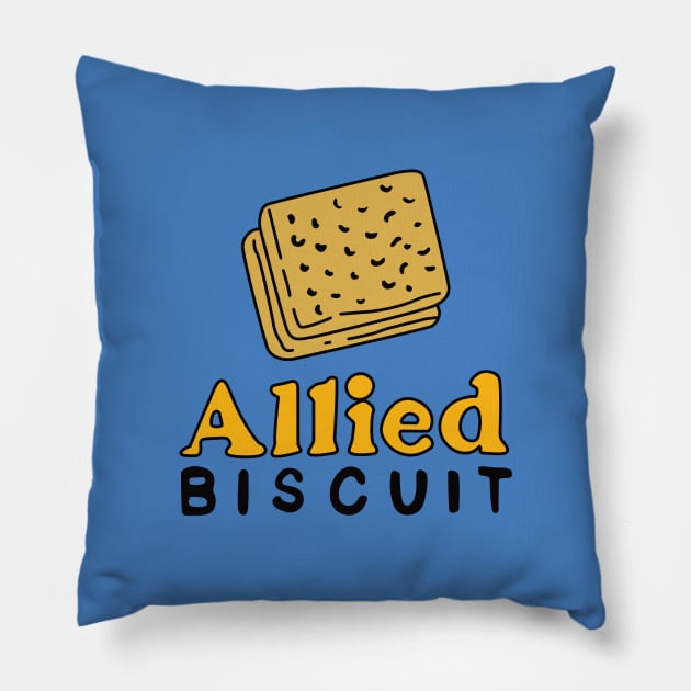 Allied Biscuit Pillow by saintpetty