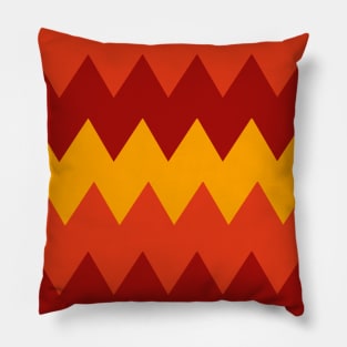 Colorful Indian Rug Pattern Pillow