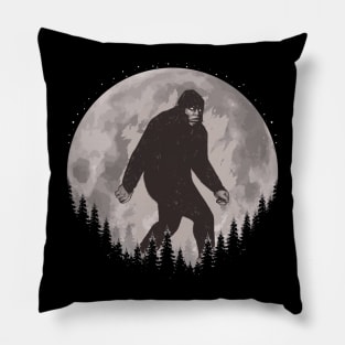 Bigfoot Moon Pillow