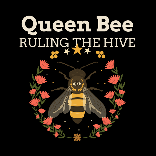 Queen bee ruling the hive, Beekeeper women, Beekeepers, Beekeeping,  Honeybees and beekeeping, the beekeeper by One Eyed Cat Design