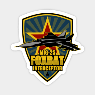 Mig-25 Foxbat Interceptor Magnet