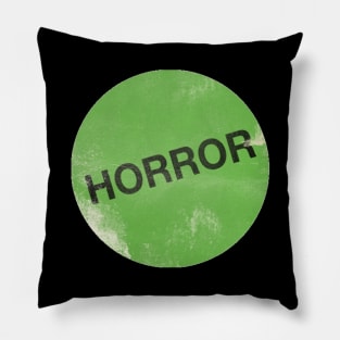 Horror VHS Sticker Pillow