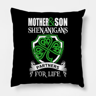 Mother Son For Life Pillow