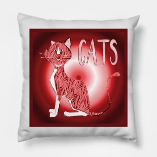 Tuxedo Tigers Cutest Cats lovers Gift Ever Pillow