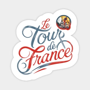 Le tour de France Magnet