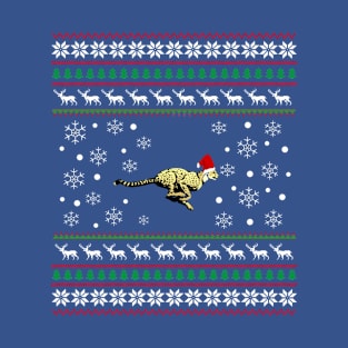 Cheetah Christmas Gift T-Shirt