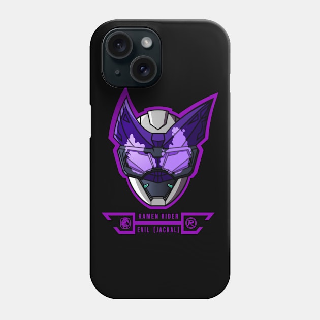 KR REVICE ( EVIL / JACKAL GENOME ) PURPLE VERSION Phone Case by Ryuki Kento Art