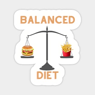 Balanced diet Magnet