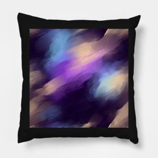 Oil Texture Pattern Pillow