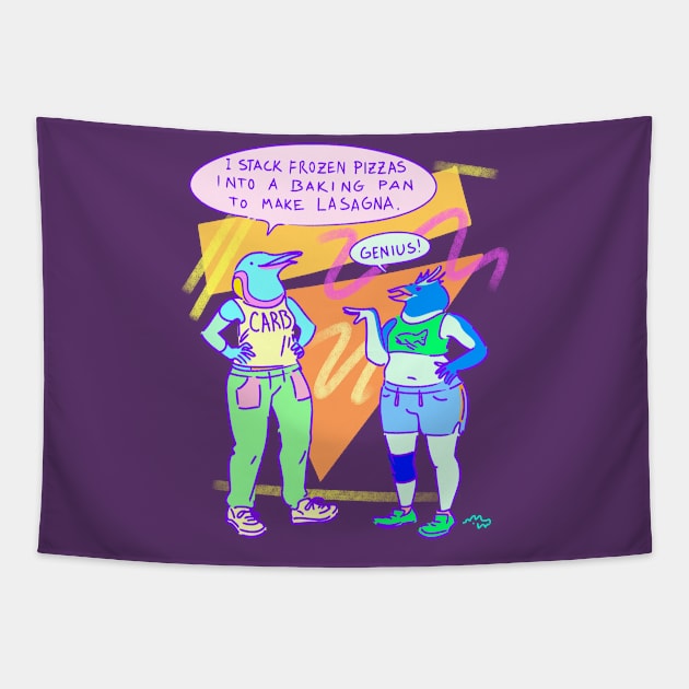 Lasagna Recipe Tapestry by rapidpunches