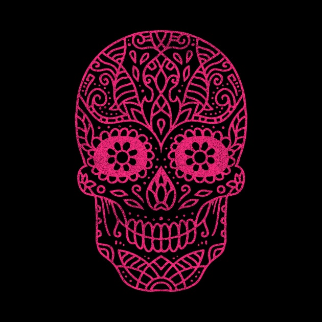 Pink skull by LemonBox