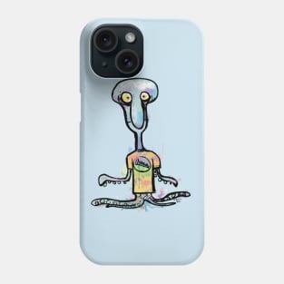 Bad-Night Squidward Phone Case