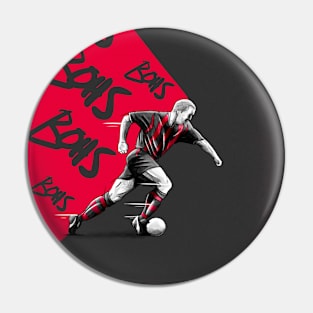 Glen Crowe - Bohemian FC League of Ireland Football Artwork Pin