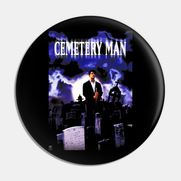 Cemetary Man Pin by SevenlightCo