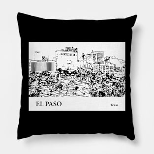 El Paso - Texas Pillow