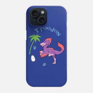 Cute Troodon Phone Case