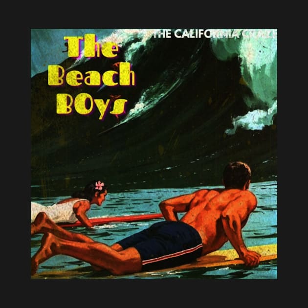 Beach Boys//Cover Album Re-Design by ROJOLELE