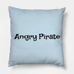 Angry Pirate Pillow