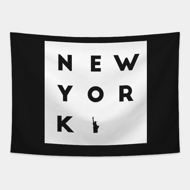 New York | United States of America | American letters Tapestry by camisariasj