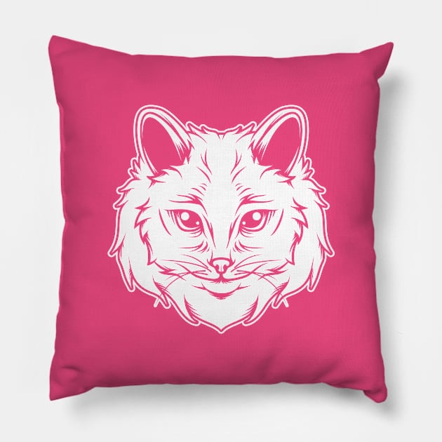 Nekochan Pillow by fooartwork