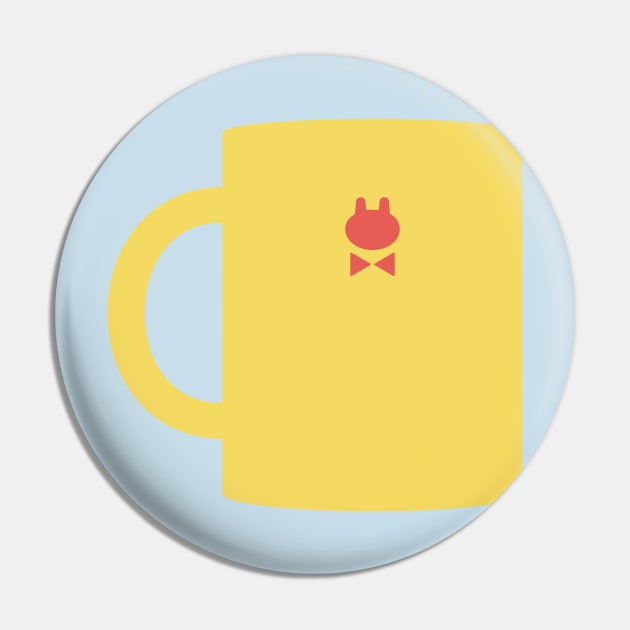 Kobayashi Mug Logo Pin by eightrobins